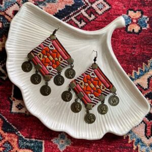 گوشواره سنتی مدل ترنج