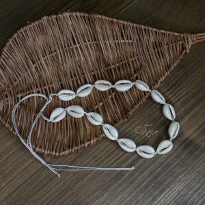 گردنبند ساحلی دخترانه صدفی (کد ۰۲)