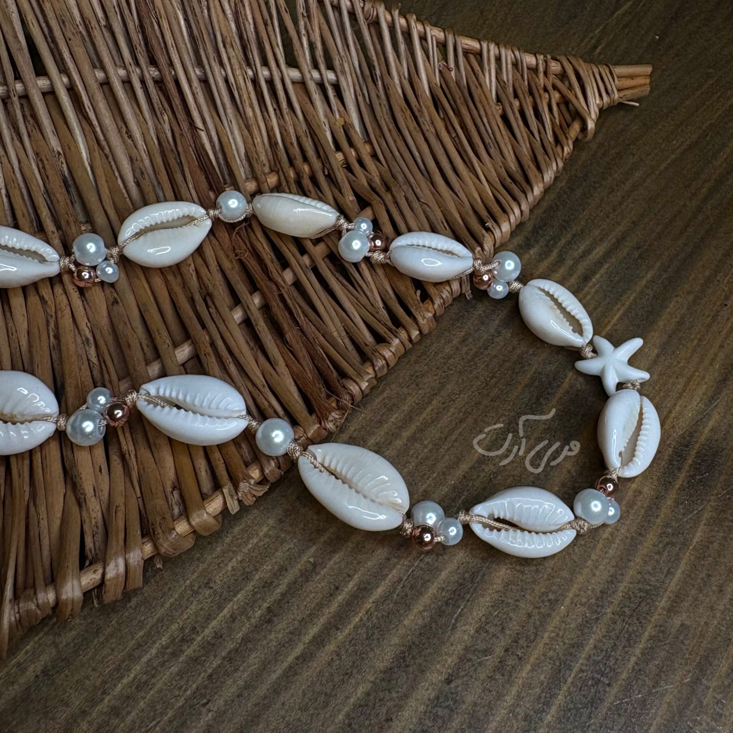 گردنبند ساحلی دخترانه صدفی (کد ۰۴) - Image 1